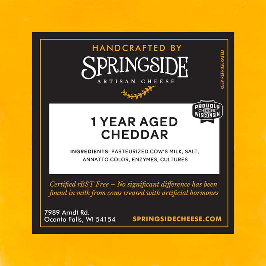 1 Year Aged Cheddar